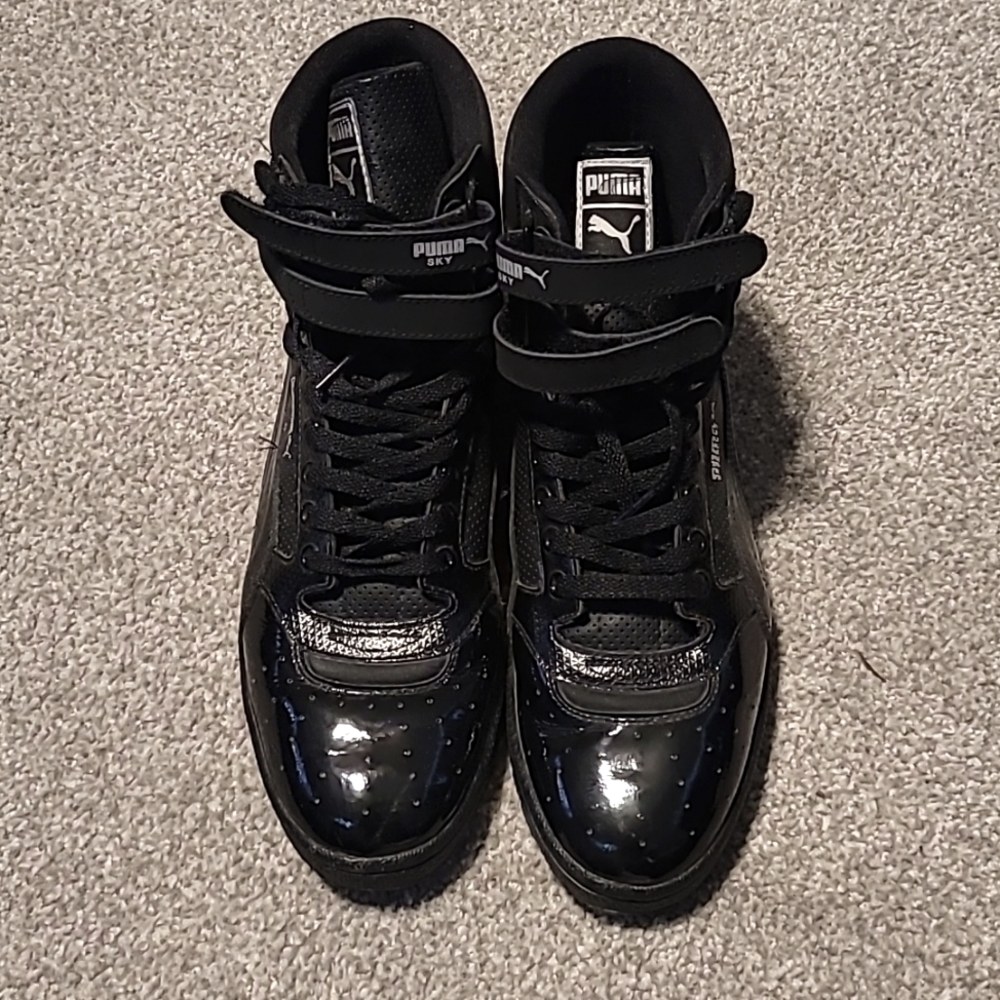 Puma Sky 2 High Patent Leather
